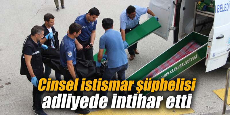 Cinsel istismar şüphelisi adliyede intihar etti