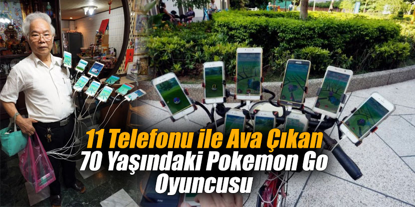 11 Telefonu ile Ava Çıkan 70 Yaşındaki Pokemon Go Oyuncusu