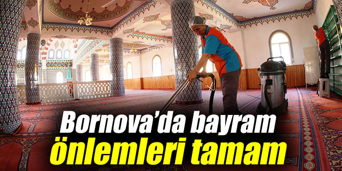 Bornova’da bayram önlemleri alındı