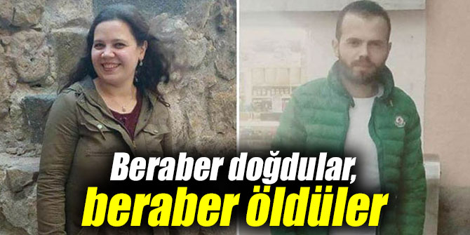 Acı son! Beraber doğdular, beraber yaşadılar, beraber öldüler