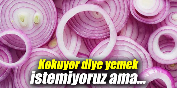 Kokuyor diye yemek istemiyoruz ama....