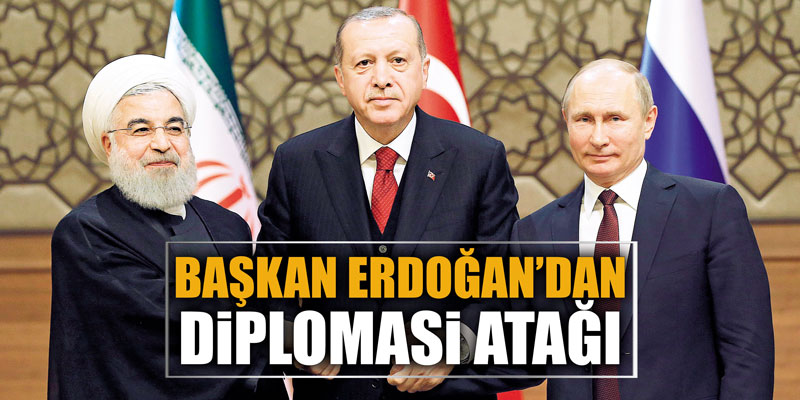 Başkan Erdoğan'dan diplomasi atağı
