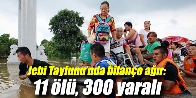 Jebi Tayfunu’nda bilanço ağır: 11 ölü, 300 yaralı