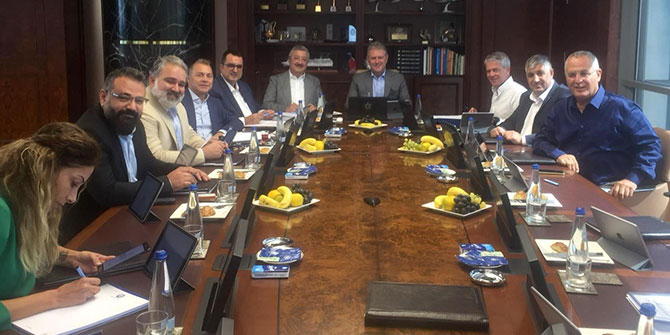 AK Partili Nasır, İZTO'yu ziyaret etti