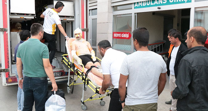 Son dakika:Tuz ocağında patlama: 3 yaralı