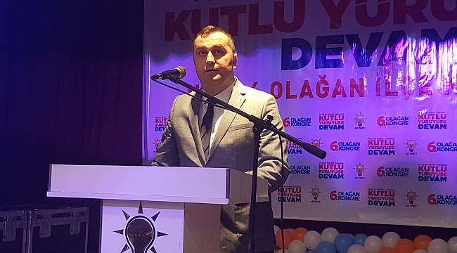 İlçe Başkanından şaşırtan mesaj