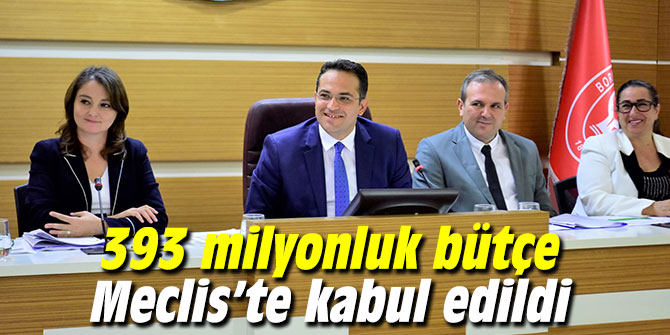 Bornova'da 393 milyonluk bütçe Meclis’te kabul edildi