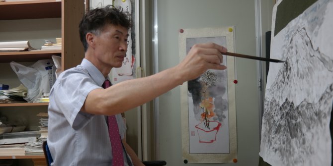 Koreli ressam Torbalı'da sergi açacak