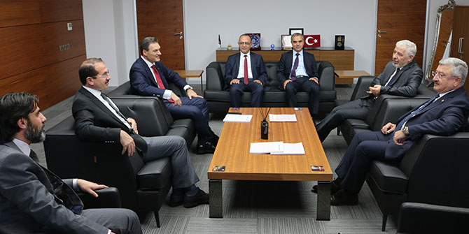 İzmir Milletvekillerimizden Rektör Berktaş’a Ziyaret