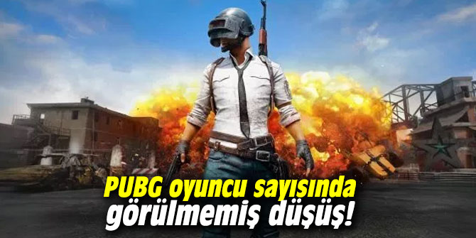 PUBG oyuncu sayısında görülmemiş düşüş!