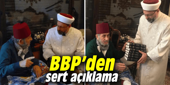 BBP’den sert açıklama