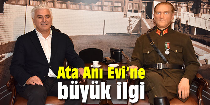 Bornova'da Ata Anı Evi’ne büyük ilgi