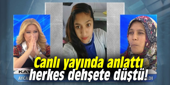 Canlı yayında anlattı herkes dehşete düştü!