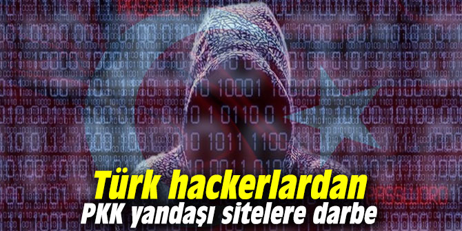 Türk hackerlardan PKK yandaşı sitelere darbe