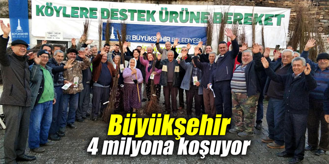 Büyükşehir 4 milyona koşuyor