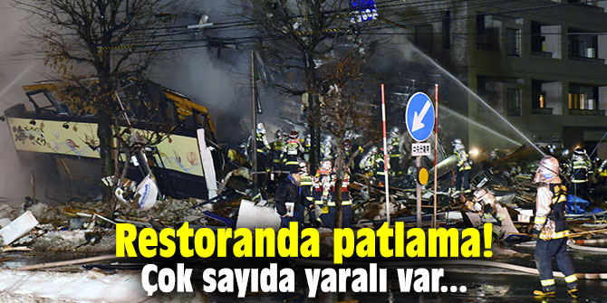 Restoranda patlama! 40 yaralı