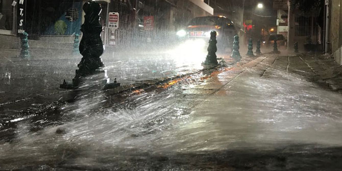 Türkiye'de günlük yağış rekoru kırıldı