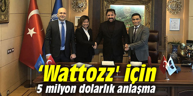 ‘Wattozz' için 5 milyon dolarlık anlaşma